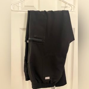 Figs Cargo Scrub Pants, Black Size Large